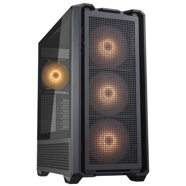 Cougar MX600 RGB Full Tower Black Case with 4 x ARGB Fans