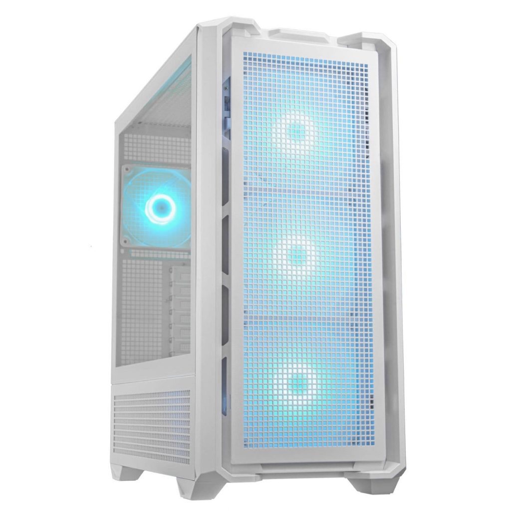 Cougar MX600 RGB Full Tower White Case with 4 x ARGB Fans : image 1