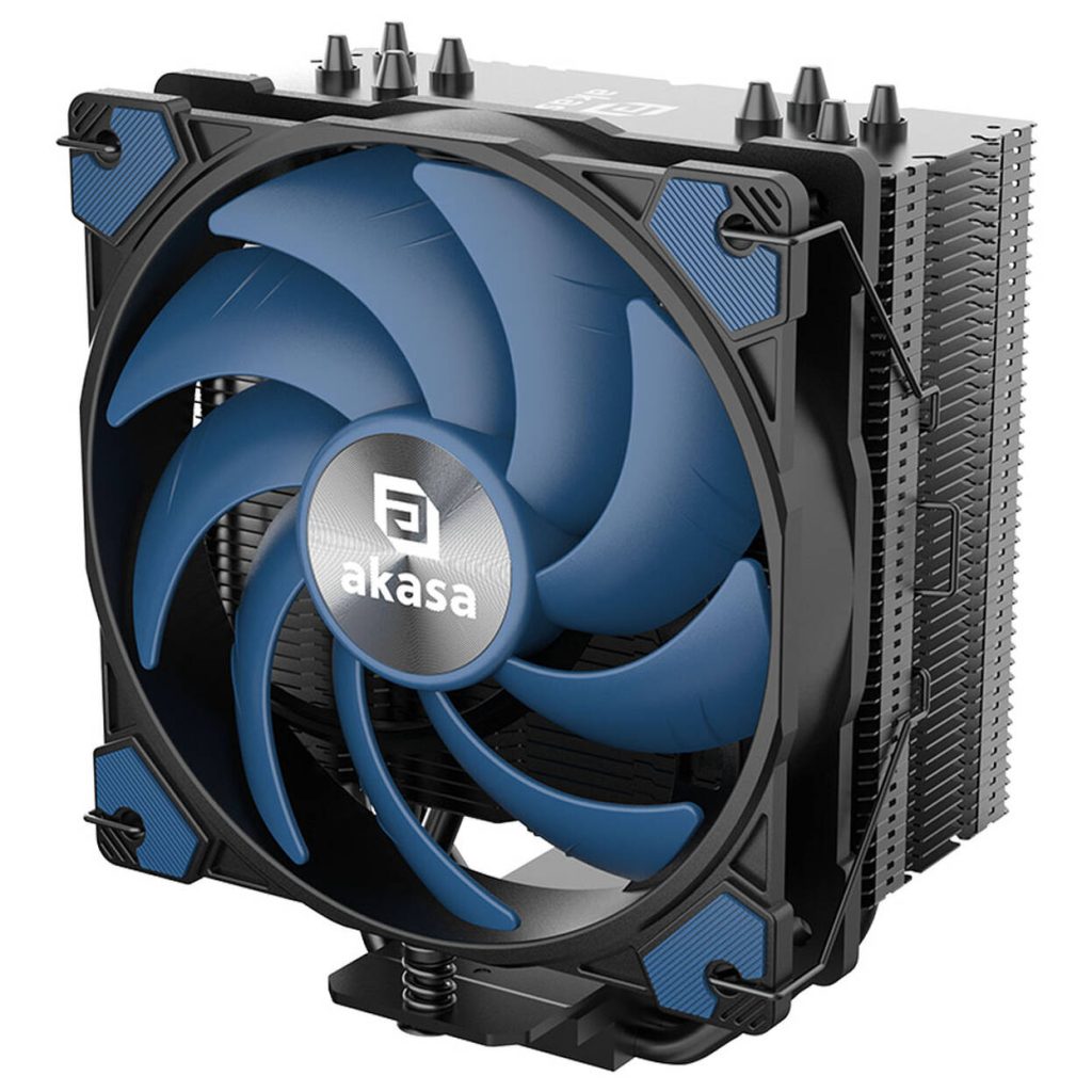 Akasa Alucia H4 Plus High Performance CPU Cooler - 120 mm, black