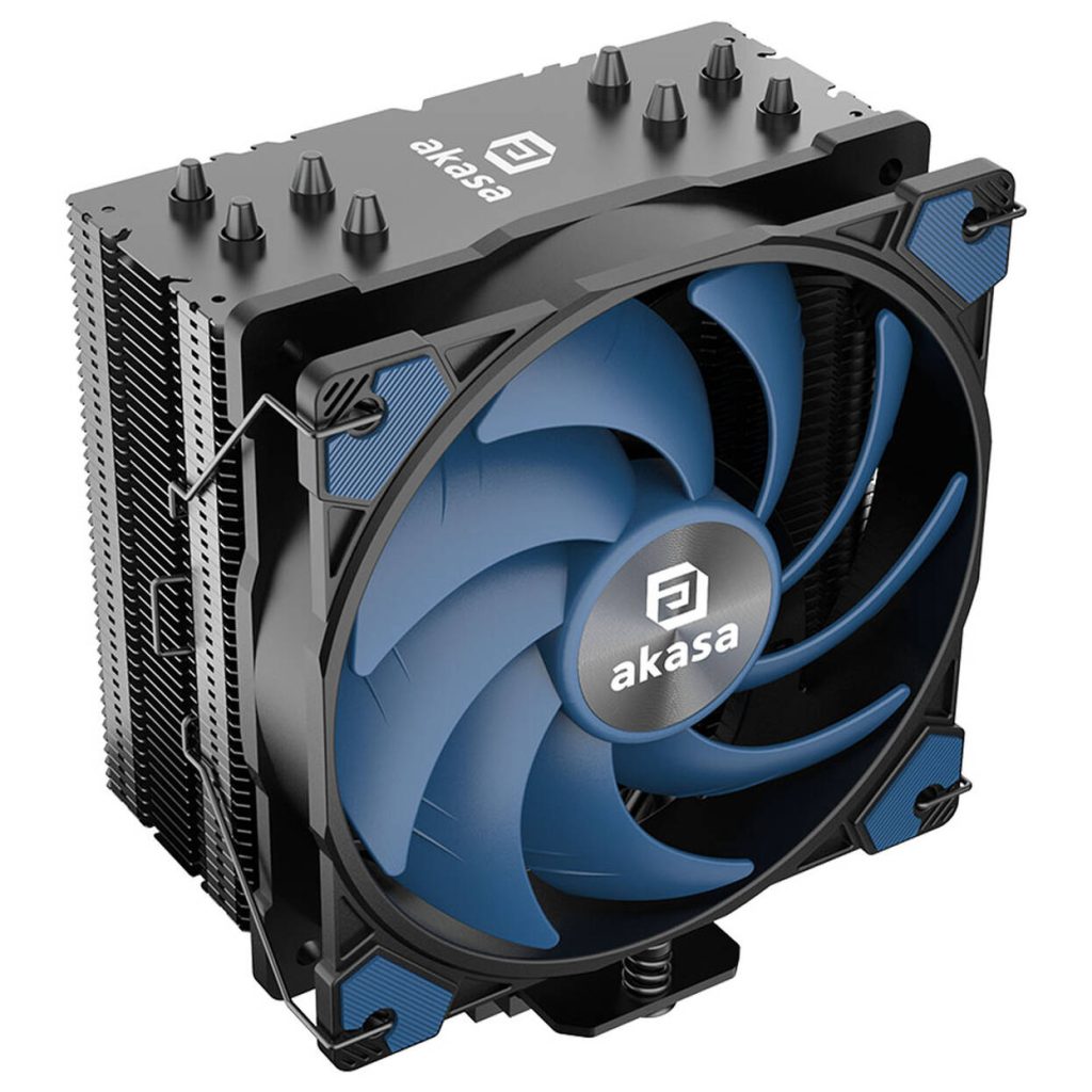 Akasa Alucia H4 Plus High Performance CPU Cooler - 120 mm, black