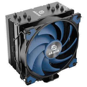 Akasa Alucia H4 Plus High Performance CPU Cooler - 120 mm, black