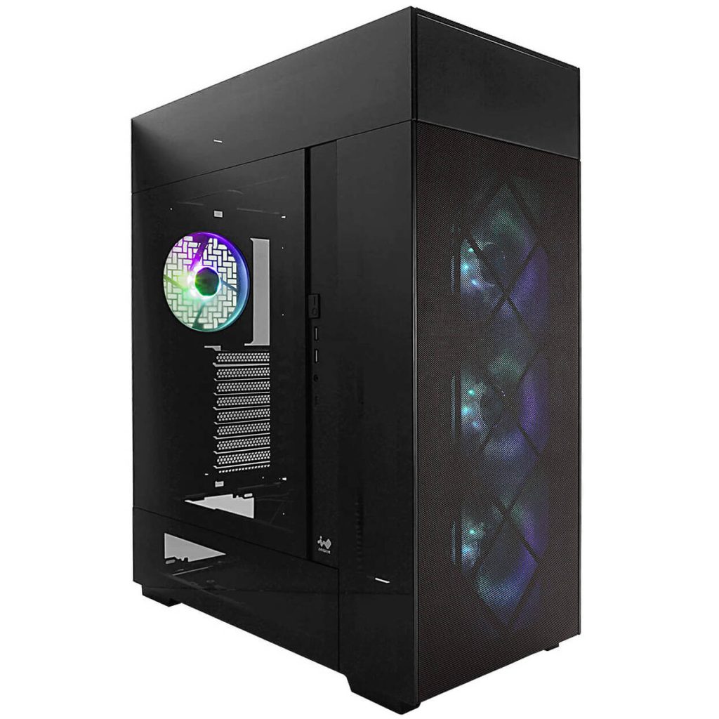 InWin Modfree Deluxe Big Tower Tempered Glass + InWin NR36 ARGB AiO Water Cooling - 360mm