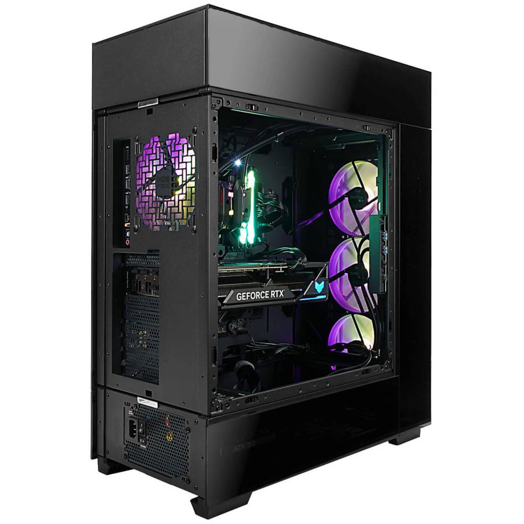 InWin Modfree Deluxe Big Tower Tempered Glass + InWin NR36 ARGB AiO Water Cooling - 360mm