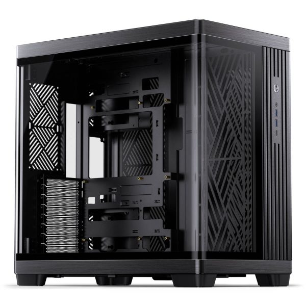 Jonsbo TK-4 Case, Mid-Tower, ATX, Tempered Glass – Black
