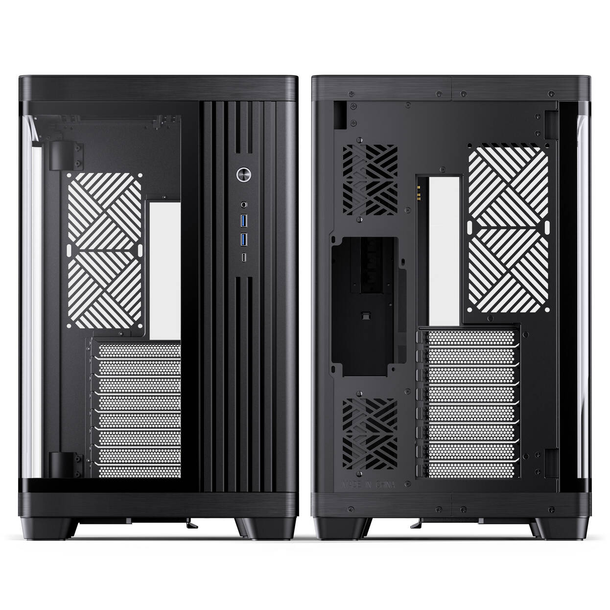 Jonsbo TK-4 Case, Mid-Tower, ATX, Tempered Glass - Black