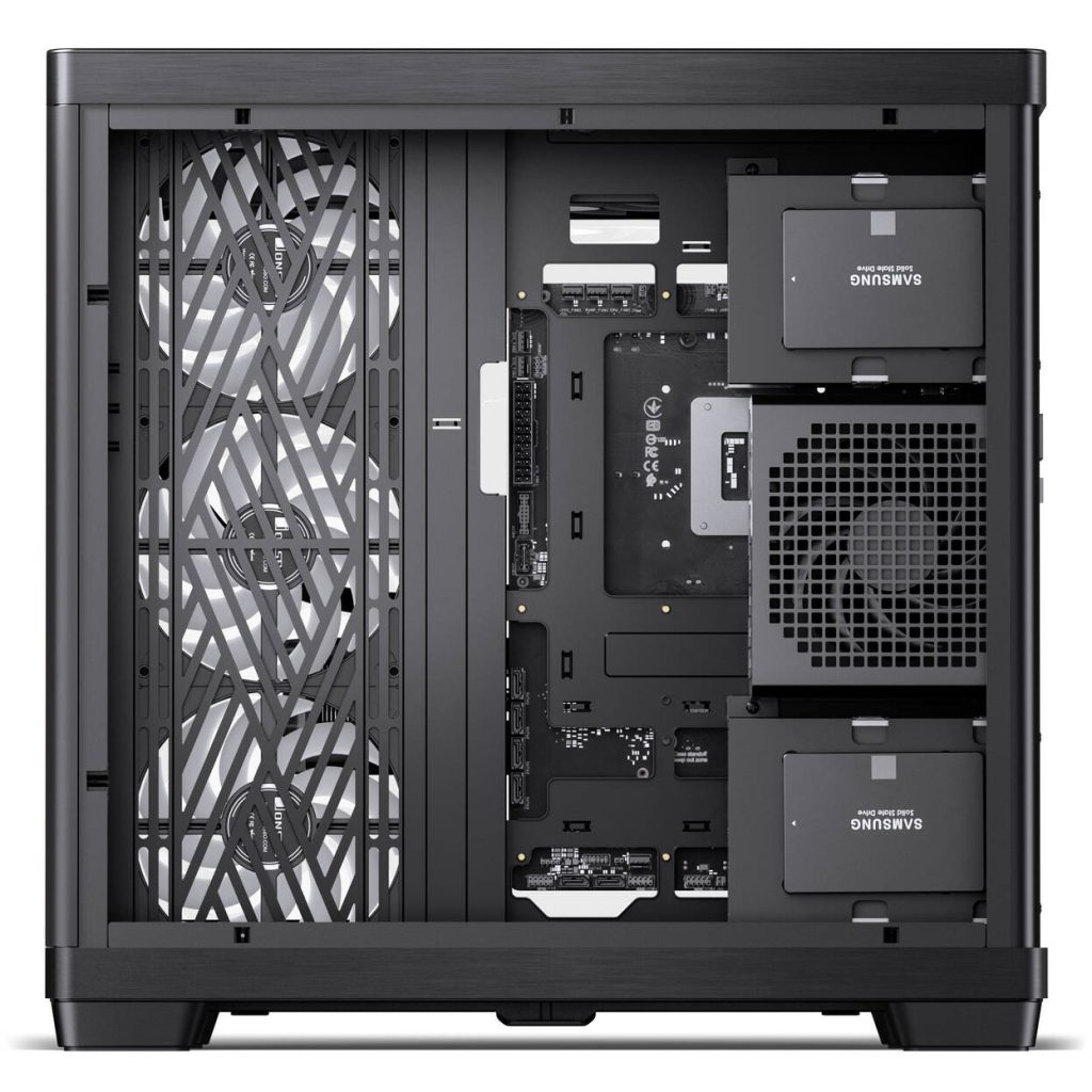 Jonsbo TK-4 Case, Mid-Tower, ATX, Tempered Glass - Black