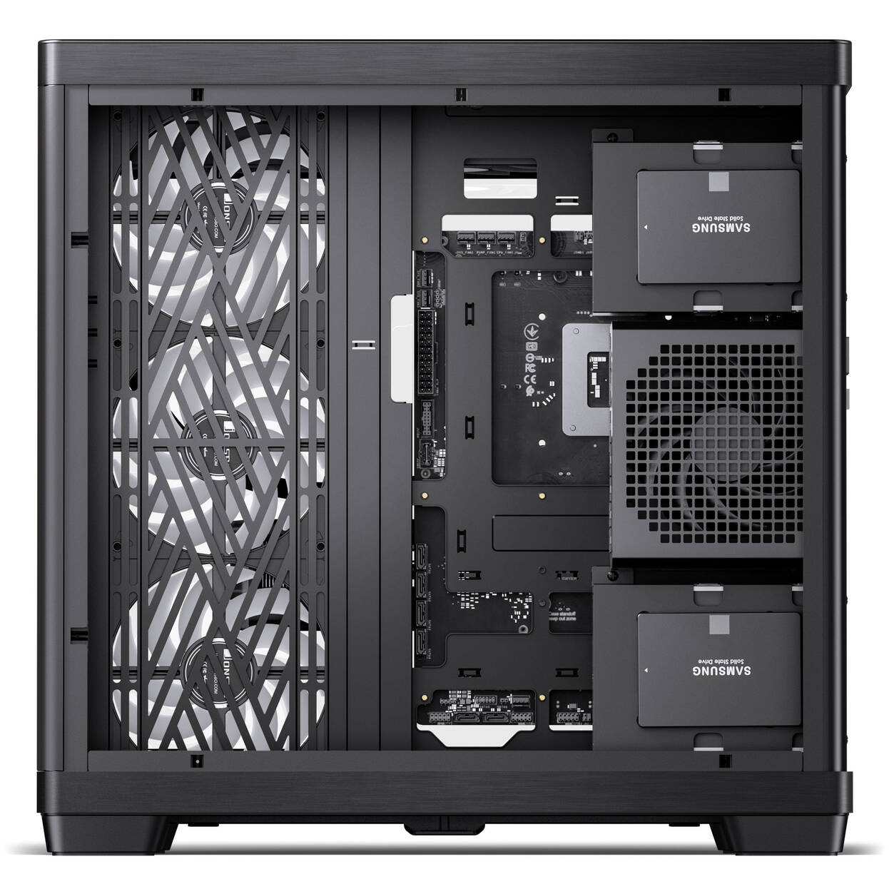 Jonsbo TK-4 Case, Mid-Tower, ATX, Tempered Glass - Black
