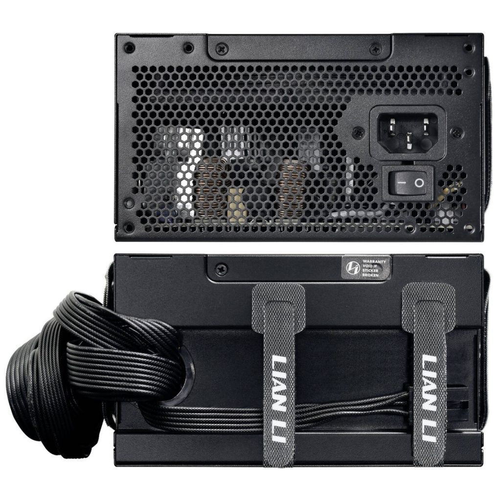 Lian Li RB Series 80 PLUS Bronze Power Supply, semi-modular, ATX 3.1 - 550 Watts, black