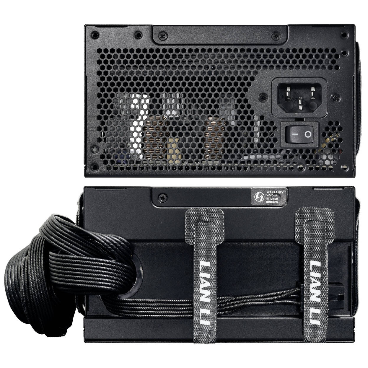 Lian Li RB Series 80 PLUS Bronze Power Supply, semi-modular, ATX 3.1 - 550 Watts, black