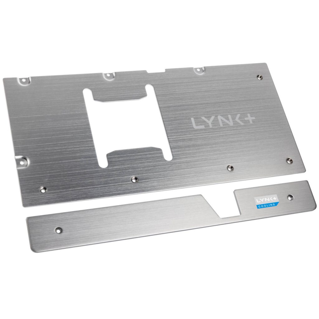 LYNK+ 5090 Plate Kit, GPU Backplate, Reference Design - silver