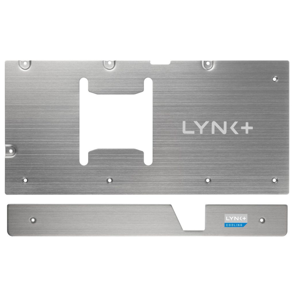LYNK+ 5090 Plate Kit, GPU Backplate, Reference Design - silver