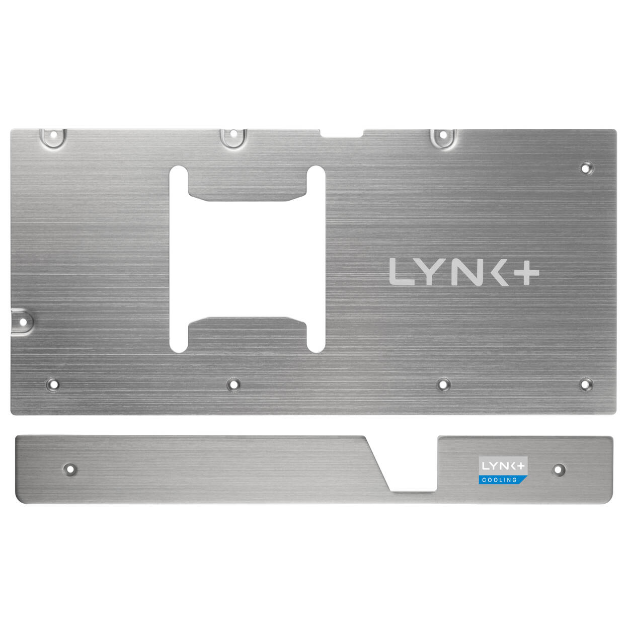 LYNK+ 5090 Plate Kit, GPU Backplate, Reference Design - silver