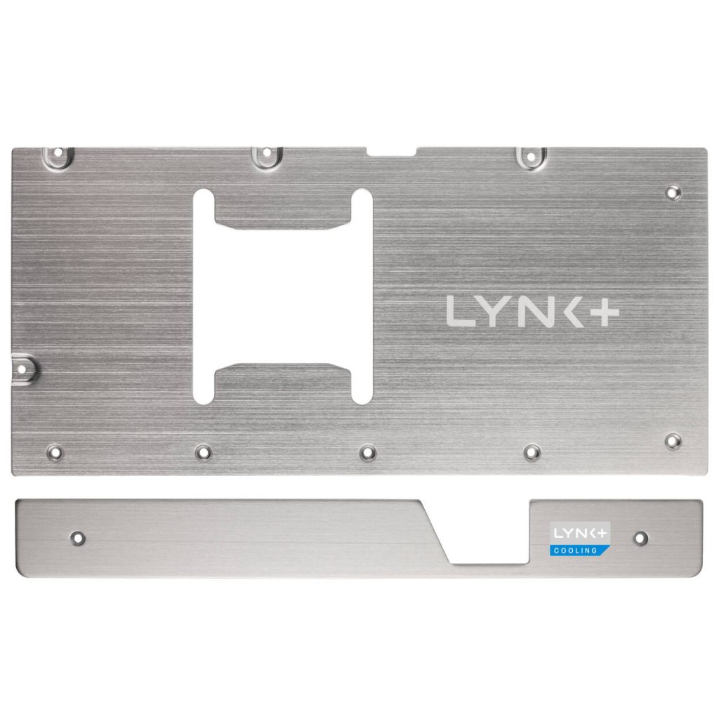 LYNK+ 5090 Plate Kit, GPU Backplate, Palit/Gainward - silver
