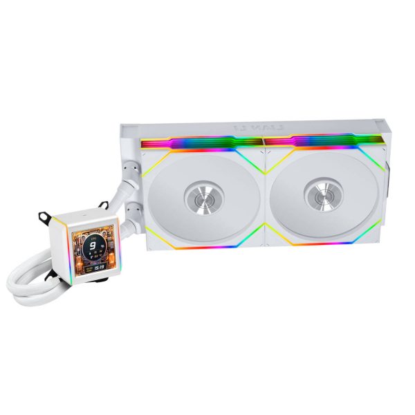 Lian Li Galahad II LCD 280 TL Wireless AIO Cooler – White