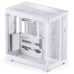 Jonsbo TK-4 Case, Mid-Tower, ATX, Tempered Glass - White