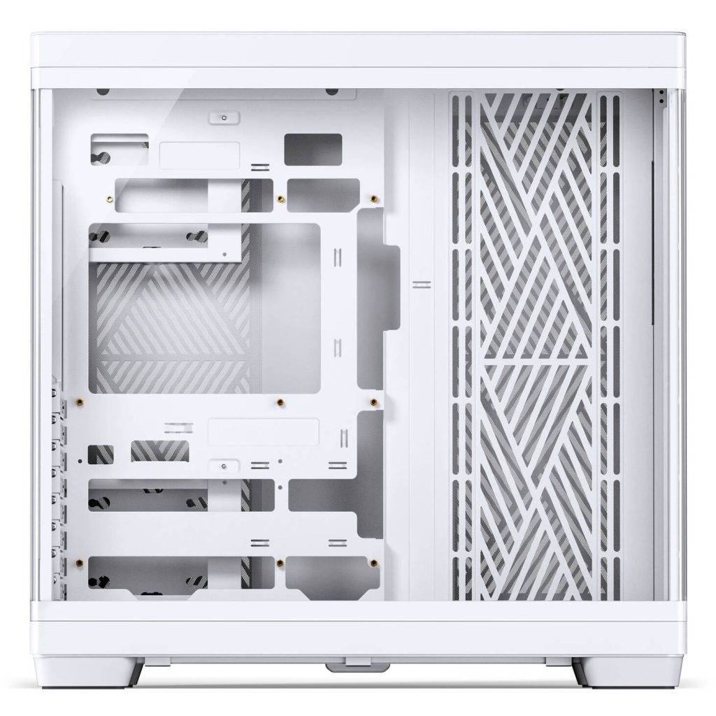 Jonsbo TK-4 Case, Mid-Tower, ATX, Tempered Glass - White