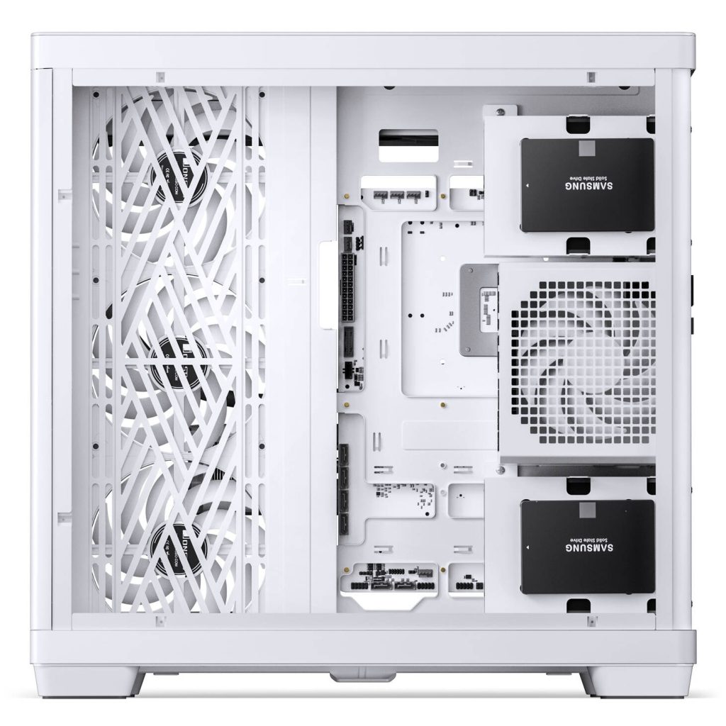 Jonsbo TK-4 Case, Mid-Tower, ATX, Tempered Glass - White