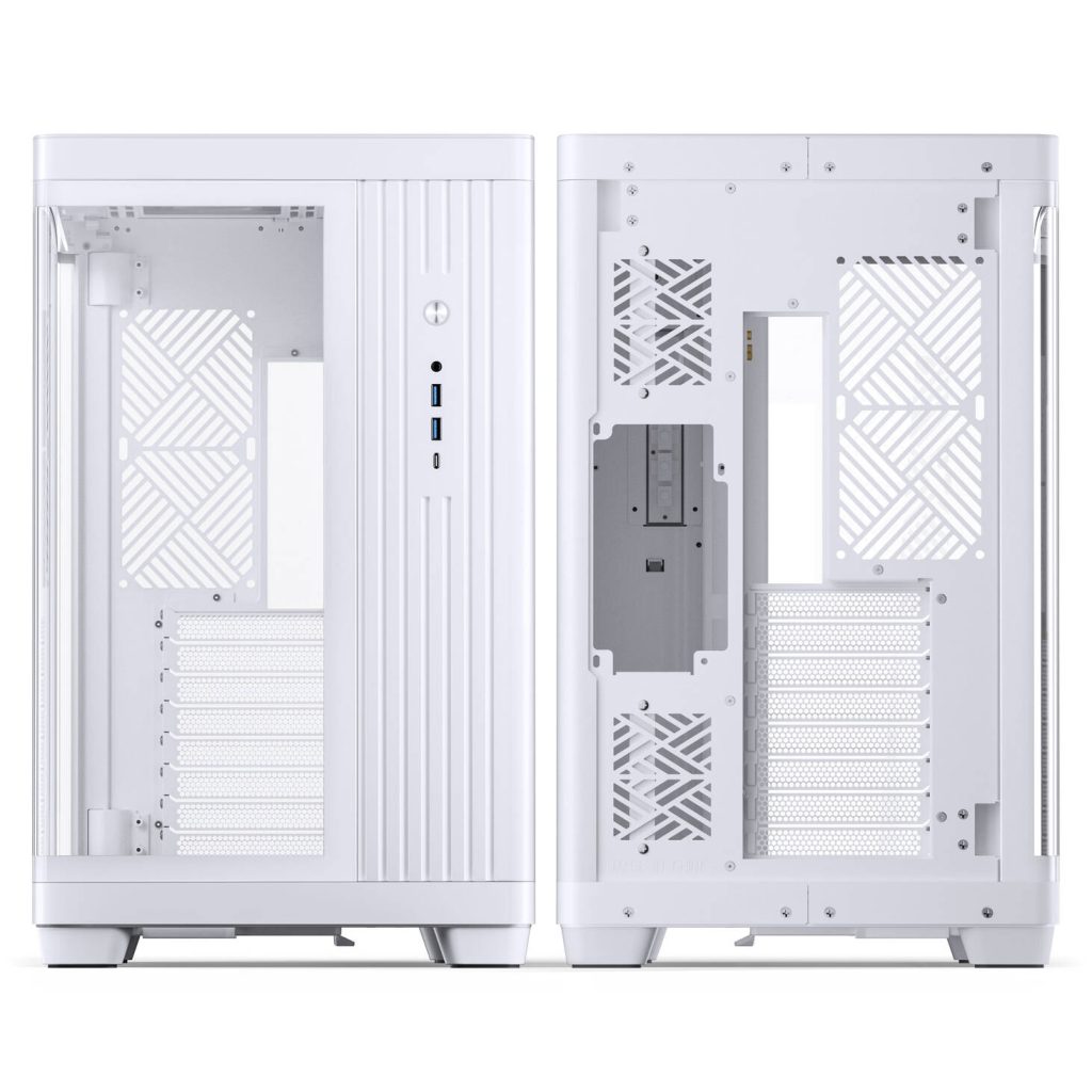 Jonsbo TK-4 Case, Mid-Tower, ATX, Tempered Glass - White