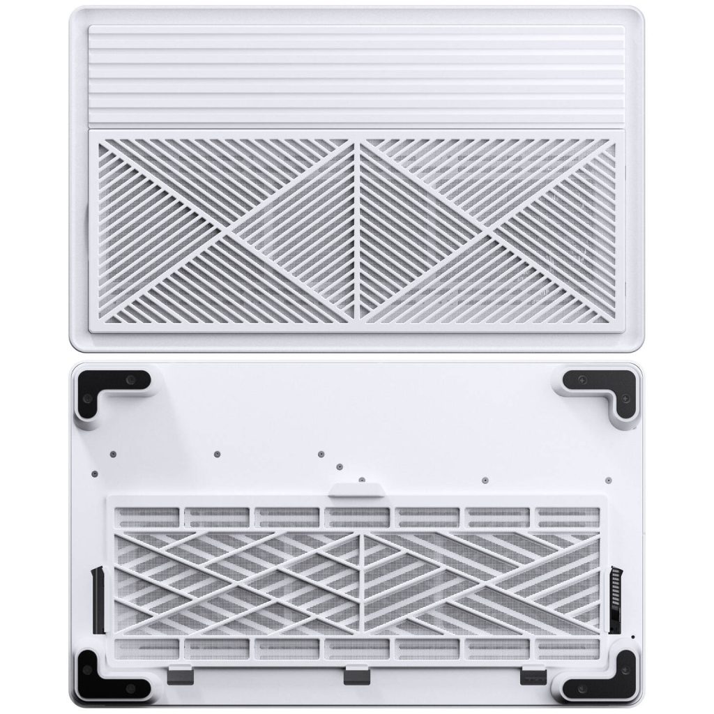 Jonsbo TK-4 Case, Mid-Tower, ATX, Tempered Glass - White