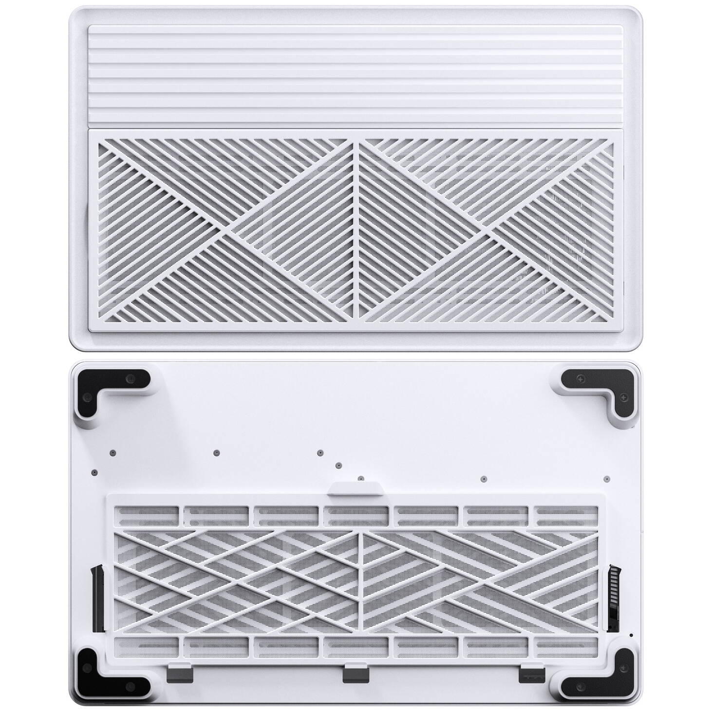 Jonsbo TK-4 Case, Mid-Tower, ATX, Tempered Glass - White