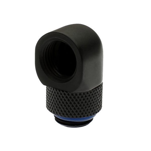 XSPC G1/4, 90 Degree Classic Rotary Fitting – Matte Black