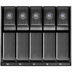Silverstone FS305-12G 3 x 5.25" device bay to 5 x 3.5" Hot-Swap Caddy