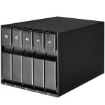 Silverstone FS305-12G 3 x 5.25" device bay to 5 x 3.5" Hot-Swap Caddy