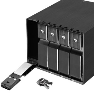 Silverstone FS305-12G 3 x 5.25" device bay to 5 x 3.5" Hot-Swap Caddy