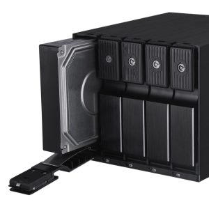 Silverstone FS305-12G 3 x 5.25" device bay to 5 x 3.5" Hot-Swap Caddy