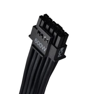 Silverstone 2 x EPS 8Pin (PSU) to 12+4Pin (GPU) 12VHPWR PCIe Gen5 Cable