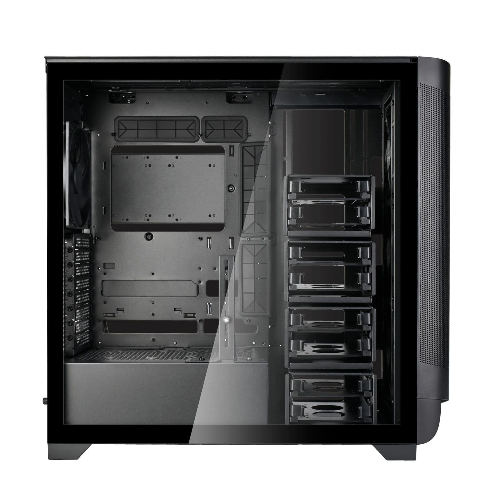 Silverstone SETA A2 Tempered Glass Mid Tower Case Black