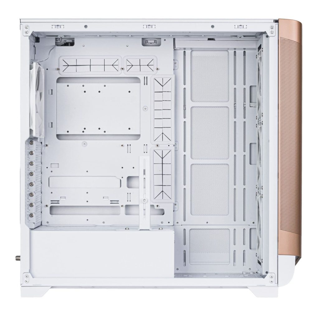 Silverstone SETA A2 Tempered Glass Mid Tower Case White/Rose Gold