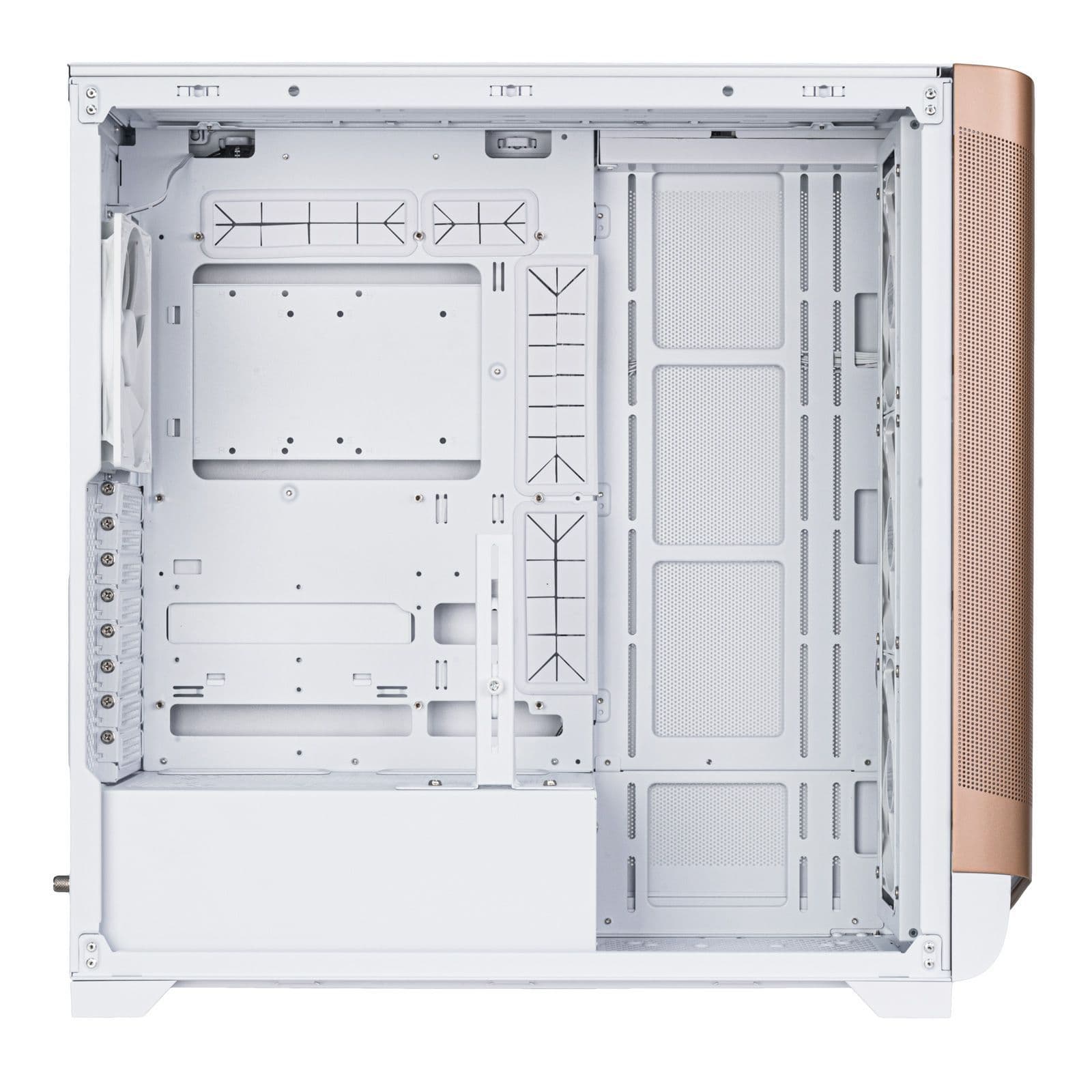 Silverstone SETA A2 Tempered Glass Mid Tower Case White/Rose Gold