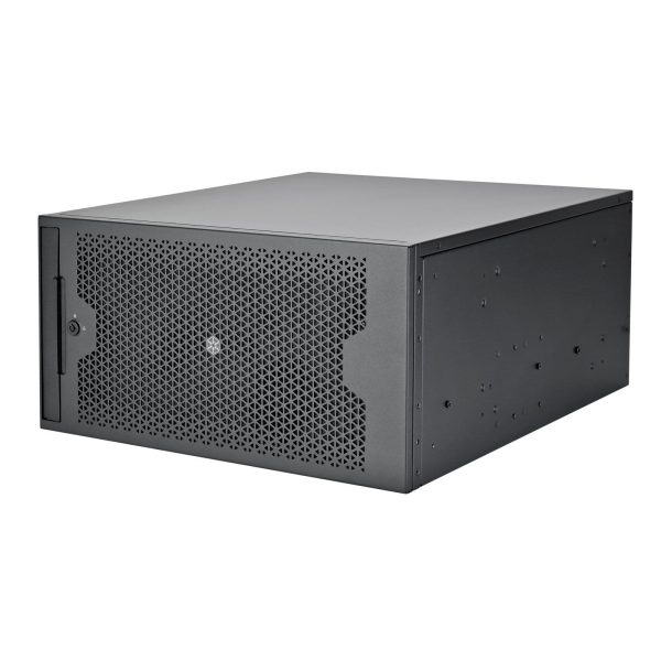 Silverstone RM53-502 5U Server Chassis with Dual 5.25” Bays & 360mm Cooler Support