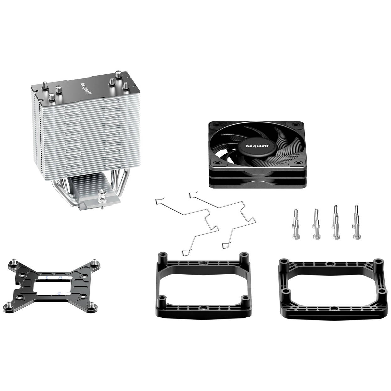 be quiet! Pure Rock Slim 3 CPU Cooler, 130W TDP - 100mm, black : image 6