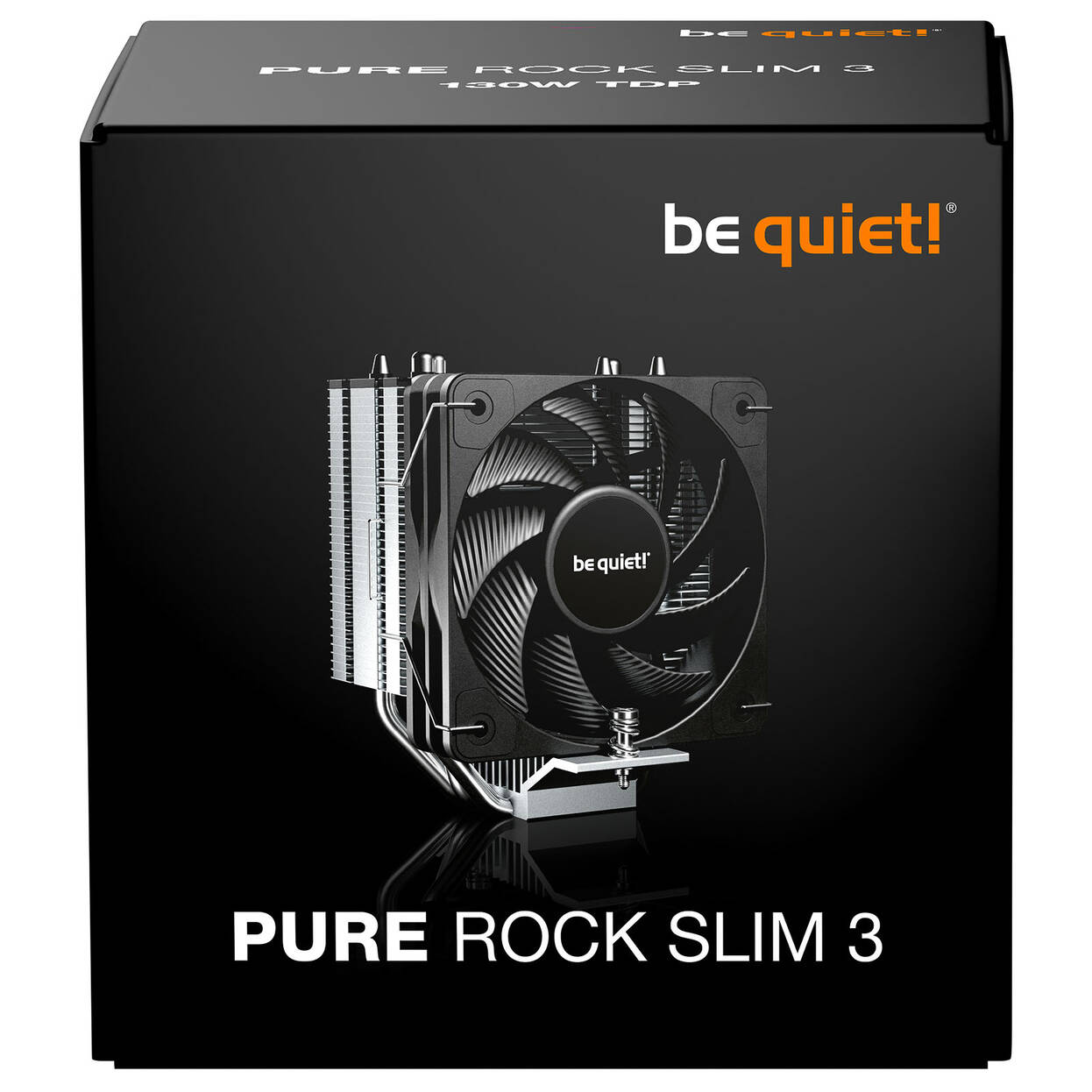be quiet! Pure Rock Slim 3 CPU Cooler, 130W TDP - 100mm, black : image 7