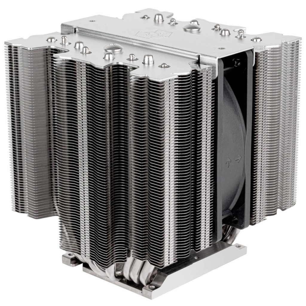 SilverStone SST-XED120S-WS CPU cooler, 4U form factor - silver : image 1