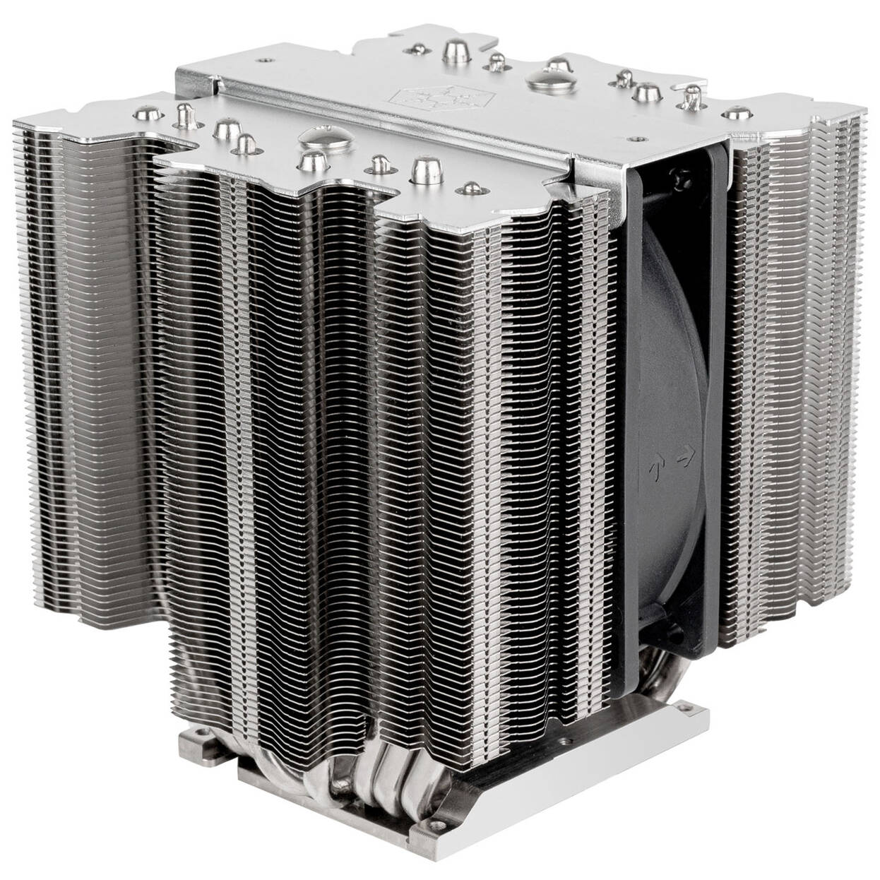 SilverStone SST-XED120S-WS CPU cooler, 4U form factor - silver : image 1