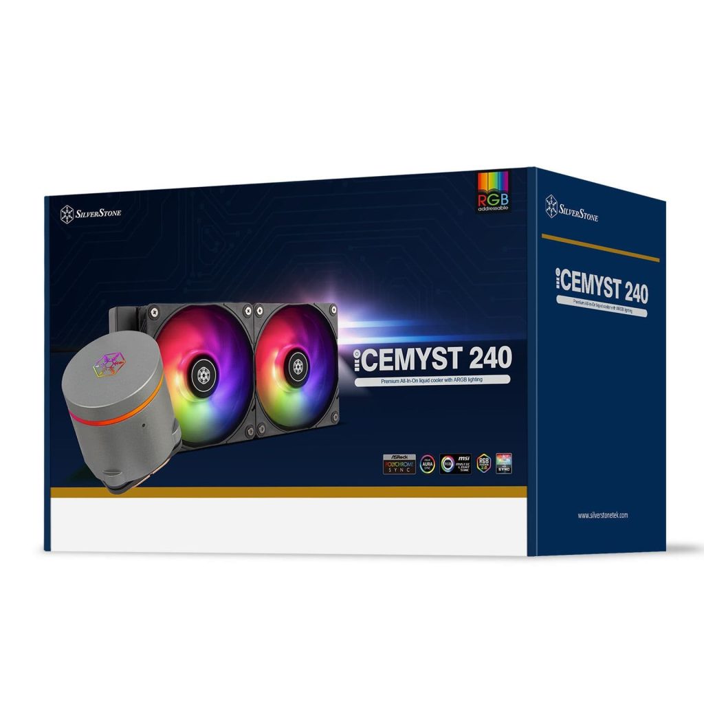 Silverstone IceMyst 240 Premium ARGB CPU Liquid Cooler
