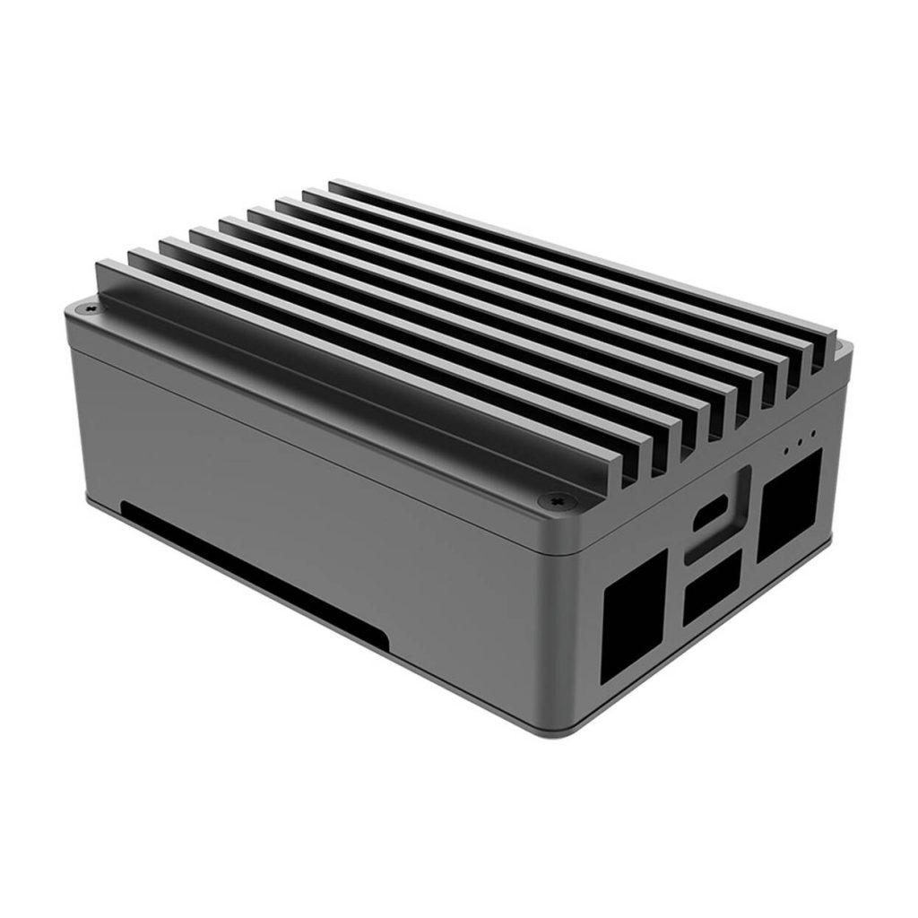 Akasa Skyline 3 Pro Case for Asus Tinker Board 3 and 3s, Aluminium, Fanless - Black