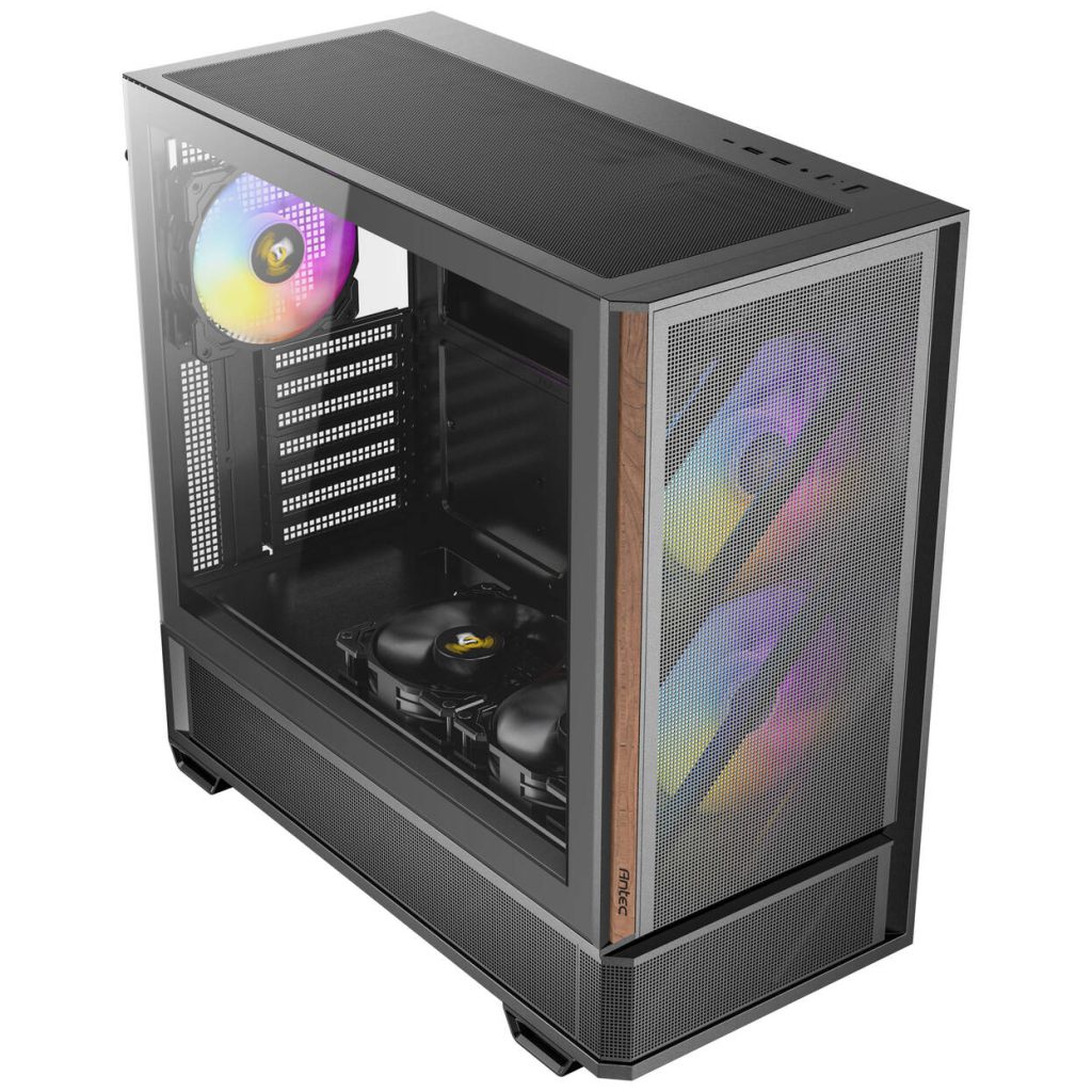 Antec P30 ARGB PC Case, Mid Tower, ATX, Tempered Glass - black