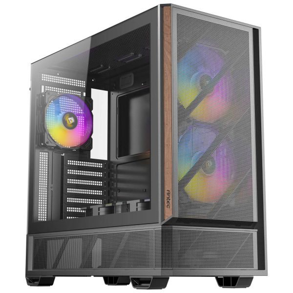 Antec P30 ARGB PC Case, Mid Tower, ATX, Tempered Glass – black