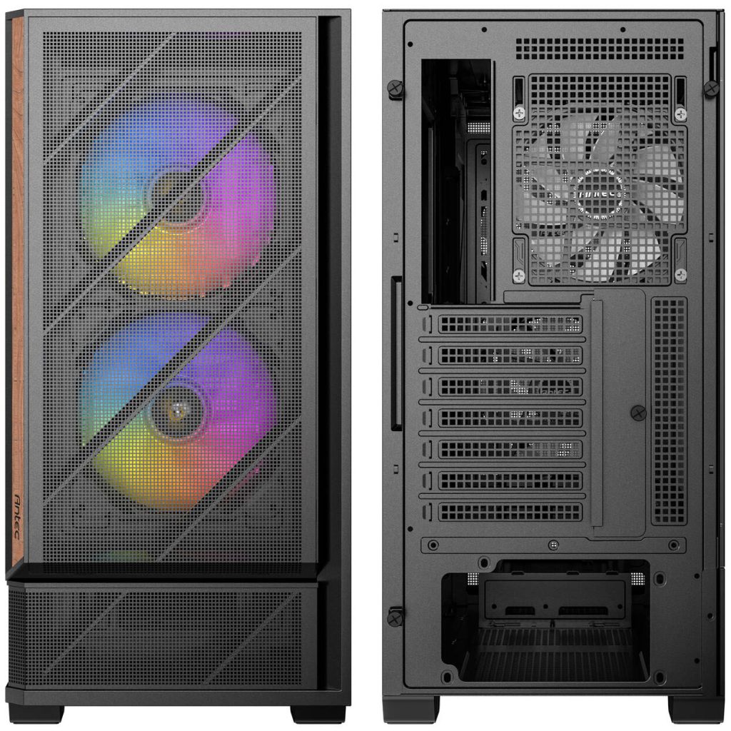 Antec P30 ARGB PC Case, Mid Tower, ATX, Tempered Glass - black