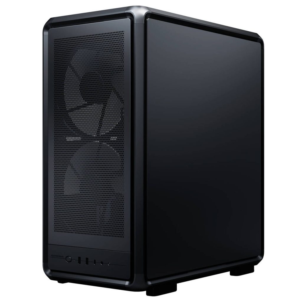 Cooler Master MasterFrame 500 Mesh PC Case, Mid-Tower, E-ATX, Tempered Glass - Black
