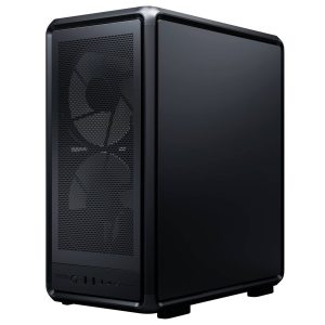 Cooler Master MasterFrame 500 Mesh PC Case, Mid-Tower, E-ATX, Tempered Glass - Black