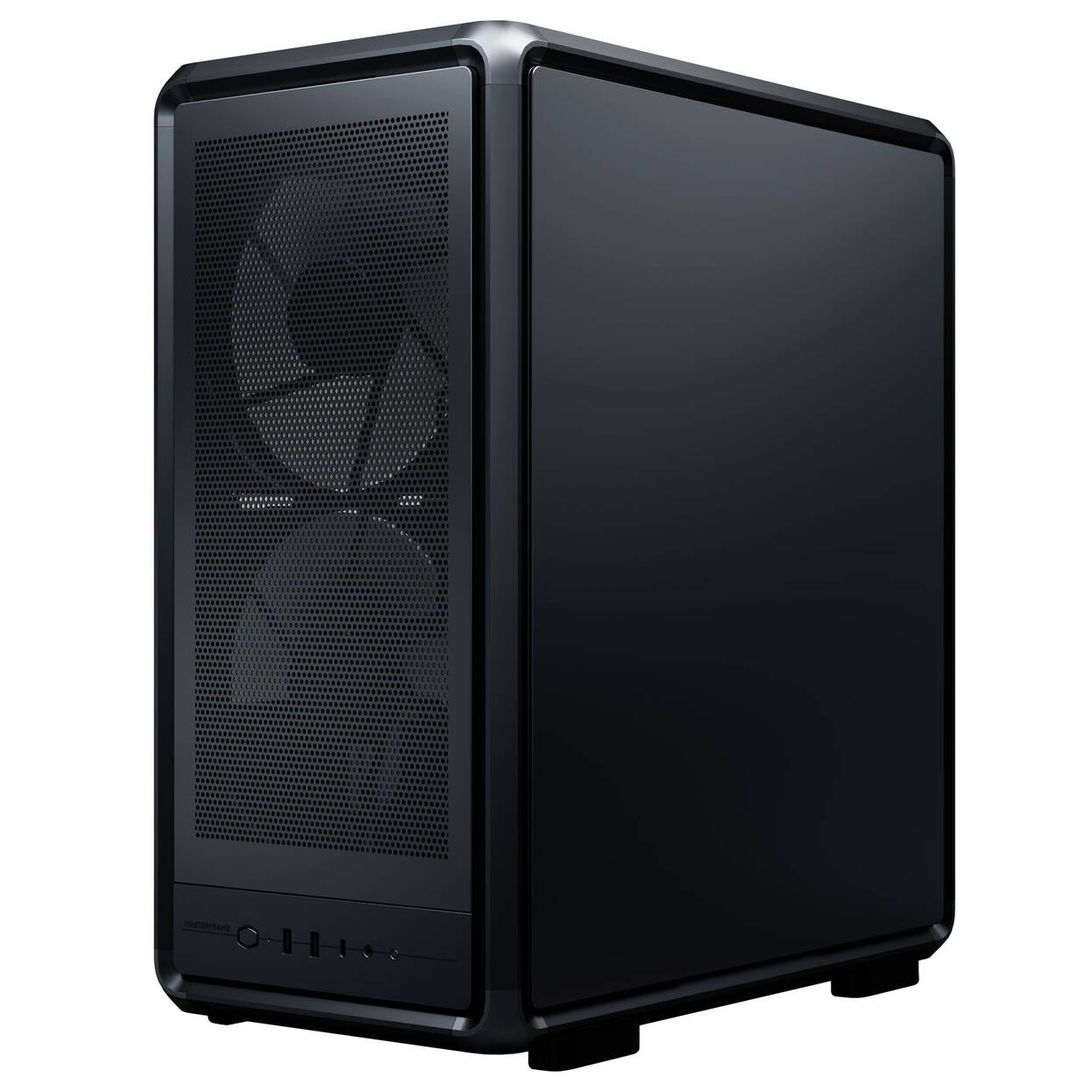 Cooler Master MasterFrame 500 Mesh PC Case, Mid-Tower, E-ATX, Tempered Glass - Black