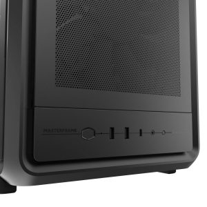 Cooler Master MasterFrame 500 Mesh PC Case, Mid-Tower, E-ATX, Tempered Glass - Black