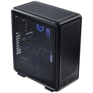 Cooler Master MasterFrame 500 Mesh PC Case, Mid-Tower, E-ATX, Tempered Glass - Black
