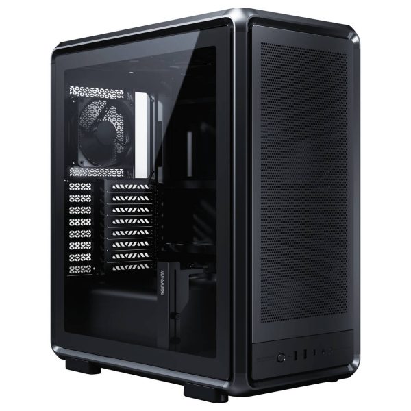 Cooler Master MasterFrame 500 Mesh PC Case, Mid-Tower, E-ATX, Tempered Glass – Black