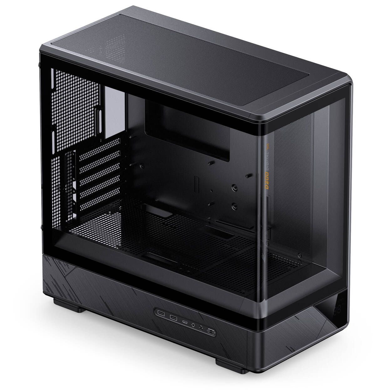 Jonsbo D200 PC Case, Mini Tower, mATX, Tempered Glass - black